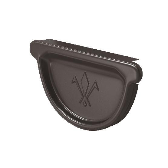 Водосток Aquasistem, система 150/100 -  Заглушка универсальная с резиновым уплотнителем RR 32 Тёмно Коричневый купить в Шуе Водосток Aquasistem, система 150/100 -  Заглушка универсальная с резиновым уплотнителем RR 32 Тёмно Коричневый купить в Шуе