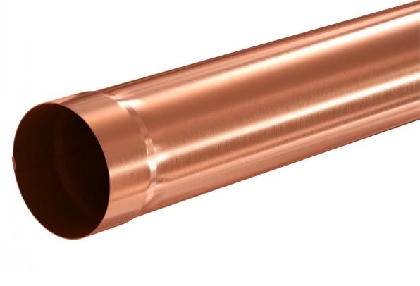 Водосток Aquasistem, система 125x90 - Водосточная труба 3 метра медная купить в Шуе Водосток Aquasistem, система 125x90 - Водосточная труба 3 метра медная купить в Шуе