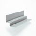 Профиль внутренний угол алюминиевый (матовый) 3м купить в Шуе