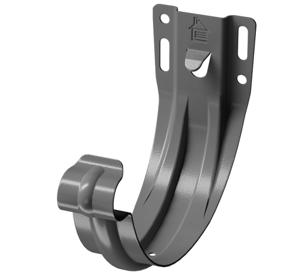Карнизный кронштейн (штампованный) D125 Döcke STAL PREMIUM Графит, (RAL 7024) купить в Шуе Карнизный кронштейн (штампованный) D125 Döcke STAL PREMIUM Графит, (RAL 7024) купить в Шуе