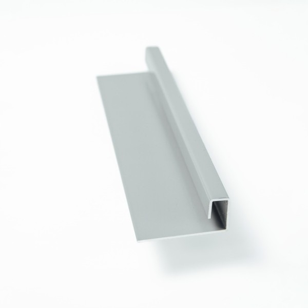 Профиль J завершающий алюминиевый (матовый) 3м купить в Шуе Профиль J завершающий алюминиевый (матовый) 3м купить в Шуе